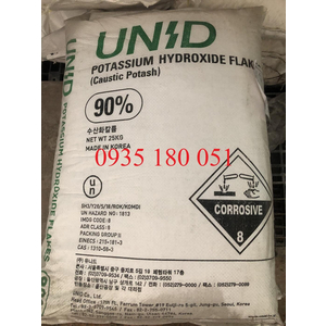 Potassium Hydroxit KOH 90% - Hóa Chất Công Nghiệp Bình Dương